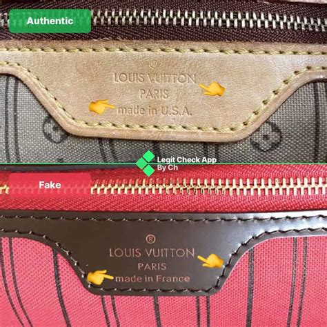 how to tell louis vuitton real|authentic louis vuitton label.